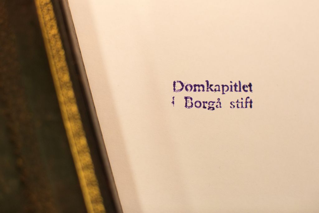 Domkapitlet i Borgå stift.