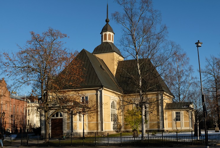 Kyrkan i Jakobstad.